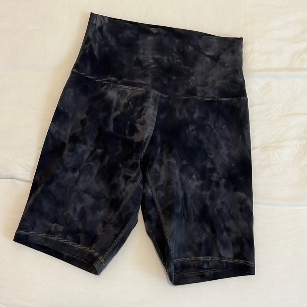 Tie Dye Lululemon Biker Shorts